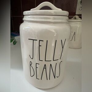 New Rae Dunn JELLY BEANS Canister